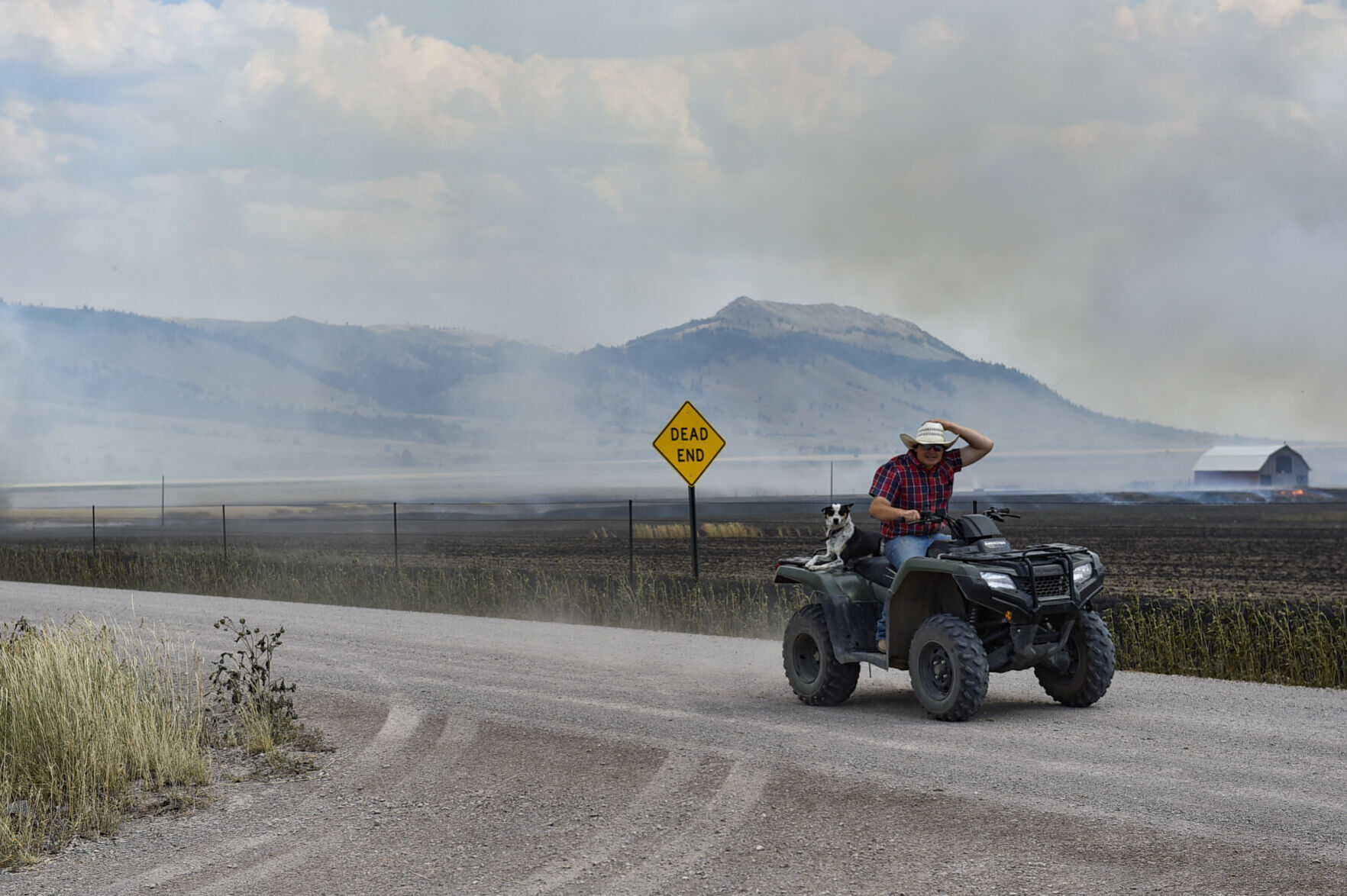 Wildland Fire east of Helena
